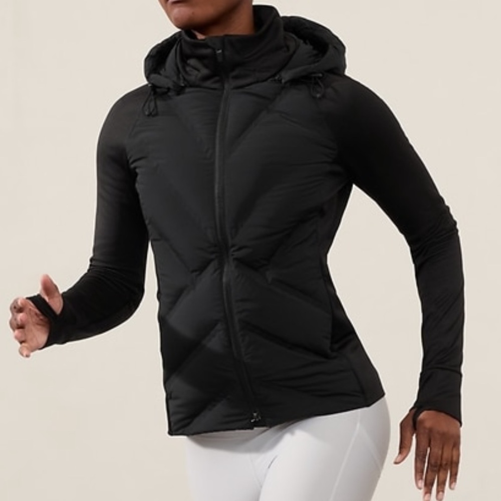 Athleta black inlet jacket